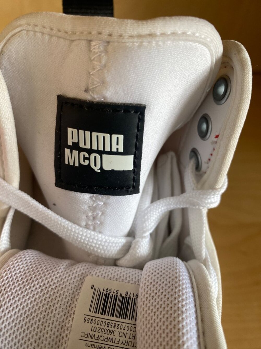 PUMA x McQ Alexander McQueen Brace Mid Sneakers 360552-01 Women's Size 6 - Picture 13 of 14